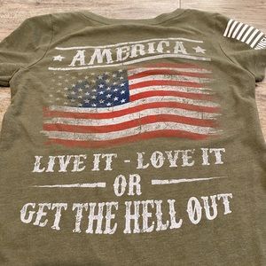 Nine Line Womens V-Neck Tshirt